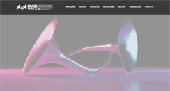 Desktop Screenshot of brassurround.com
